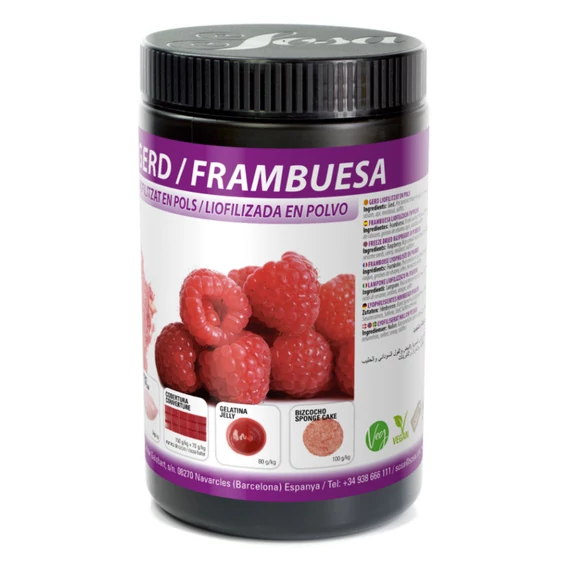 Liofilizált málna por 300g