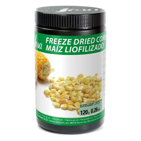 Liofilizált kukorica szemek 120g