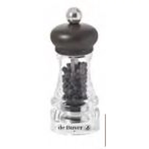 Salt mill (86) transparent, 11 cm