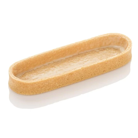 Tarte édes, éclair forma 125x37x15mm - 72 db/doboz