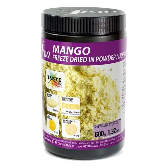 Liofilizált mangó por 600g