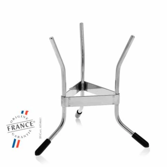 Állvány spiccszűrőhöz, inox, H15cm