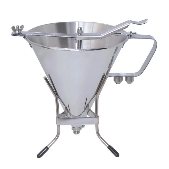 Kwik max adagoló álvánnyal, inox, 1,9L, Ø19cm