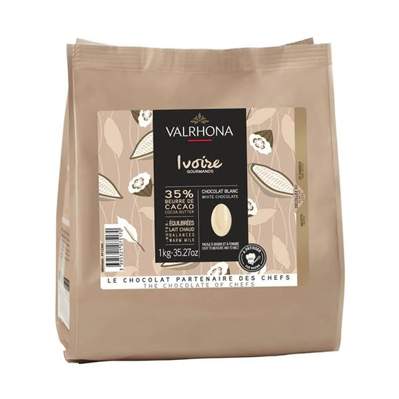 Ivoire 35% fehércsokoládé 1kg