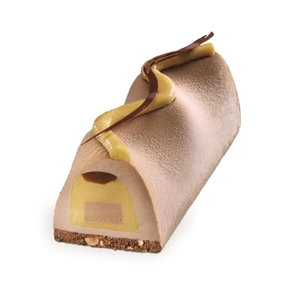 Large "slalom" log mold