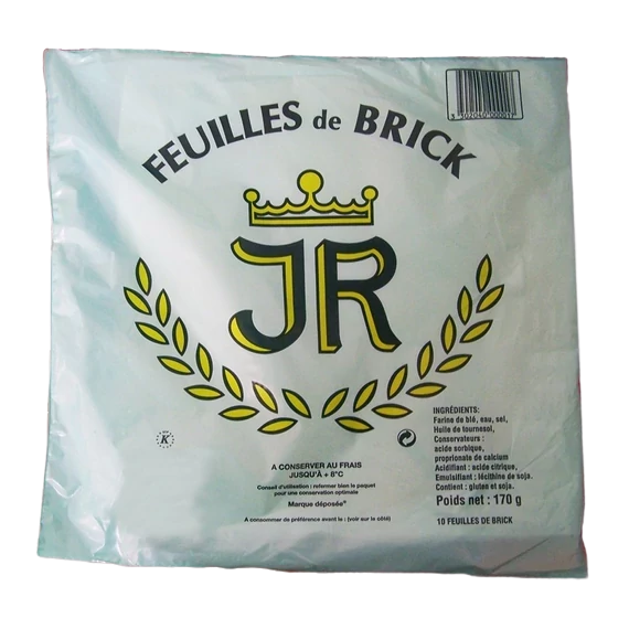 Brick-tészta kerek /10 lap/ 170g