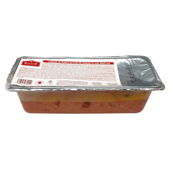 Galamb terrine kacsamájjal és meggyel 1kg