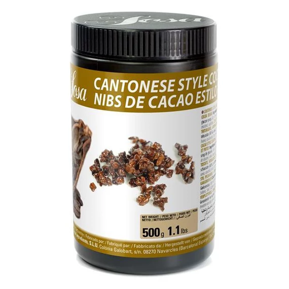 Karamellizált kakaóbab töret /kantoni/ 500g