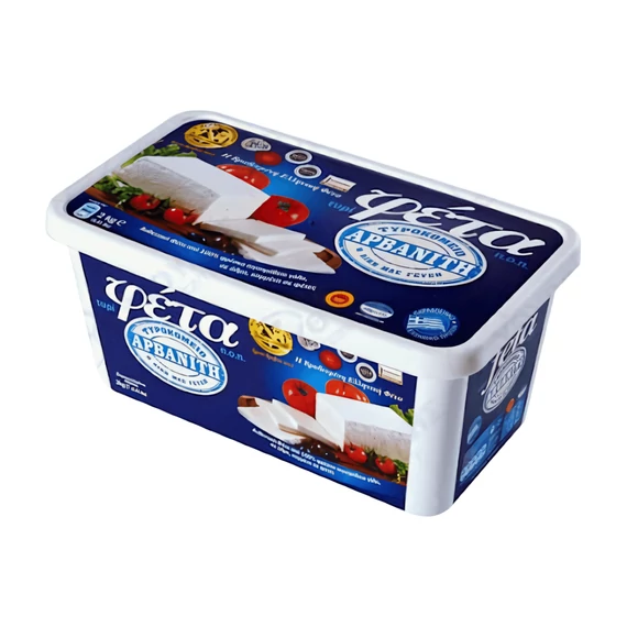 Feta P.D.O. made from sheep's and goat's milk, 2 kg