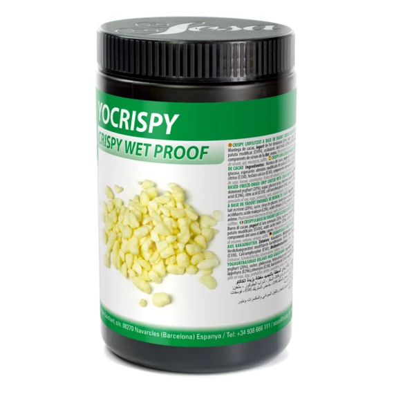 Yoghurt crispy /coated with cocoa butter/ 400g