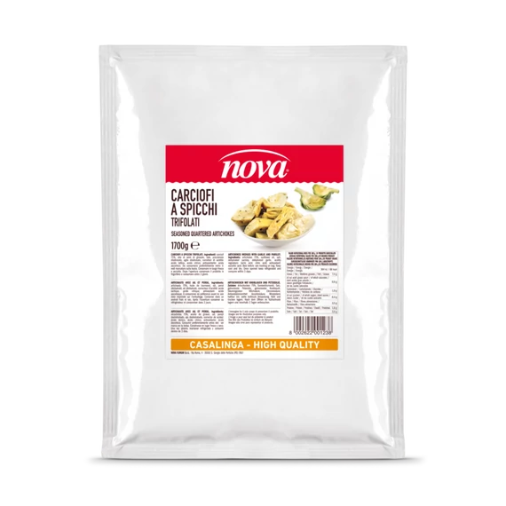 Articsóka szív /negyedelve, olajban/ 1,7kg