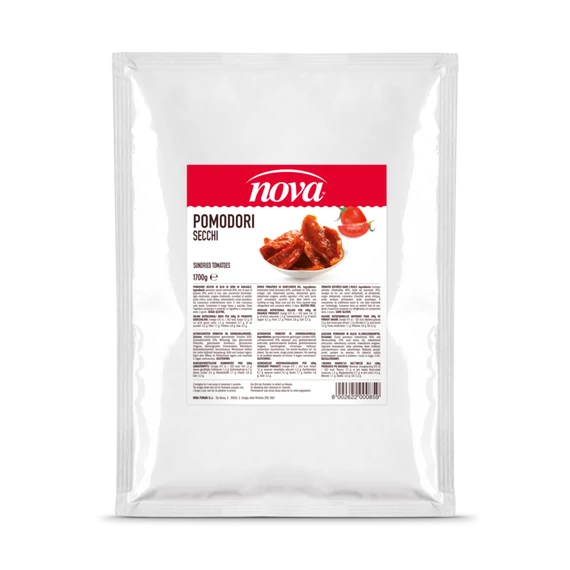 Sun-dried tomatoes, in bag 1,7kg
