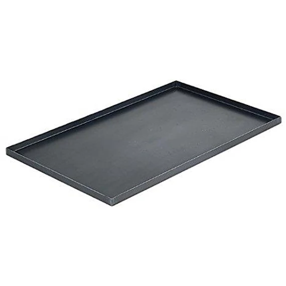 Steel baking tray, thickness: 1.2 mm; 40 x 30 cm