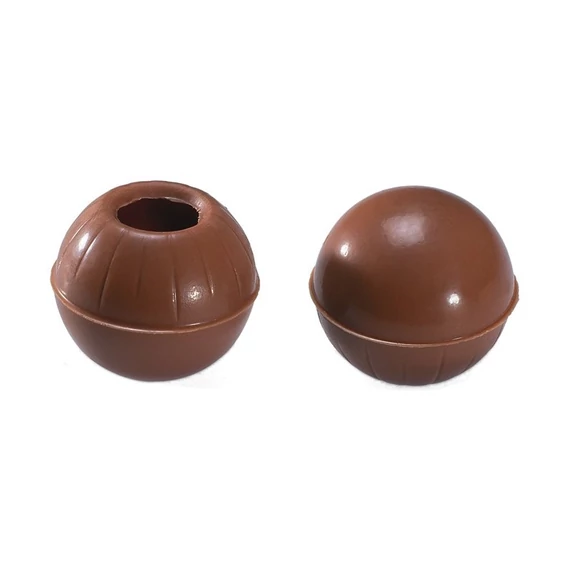 Fillable milk chocolate sphere /Structura/ ø26mm