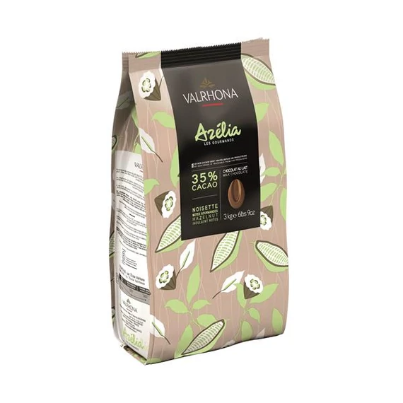 Azélia 35% tejcsokoládé /mogyoró/ 3kg