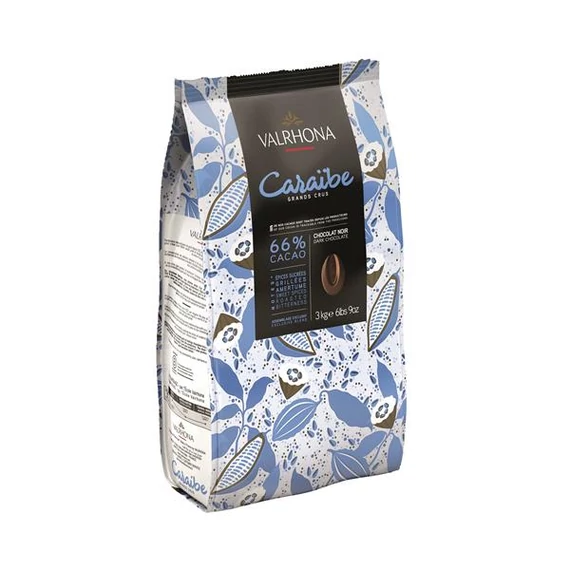 Caraibe 66% étcsokoládé 3kg