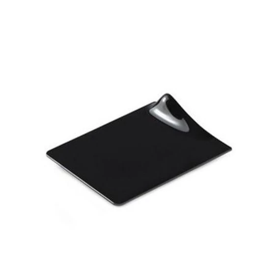 Téglalap sütemény alátét, fekete, 14x5,8cm, 400db