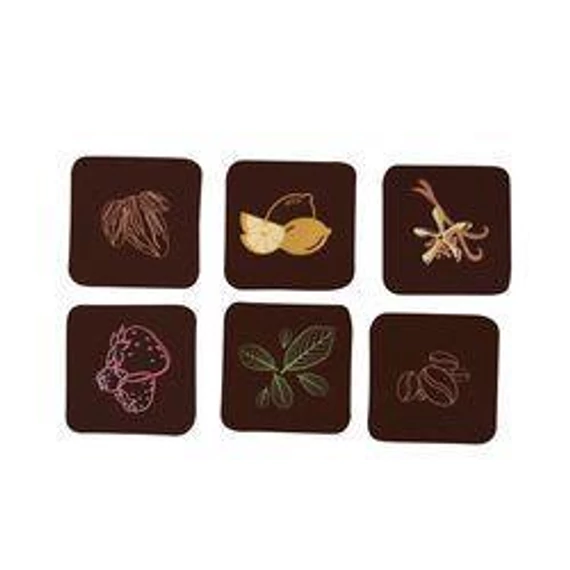 Peony transfer foil, bon bon size /1500 sheets/