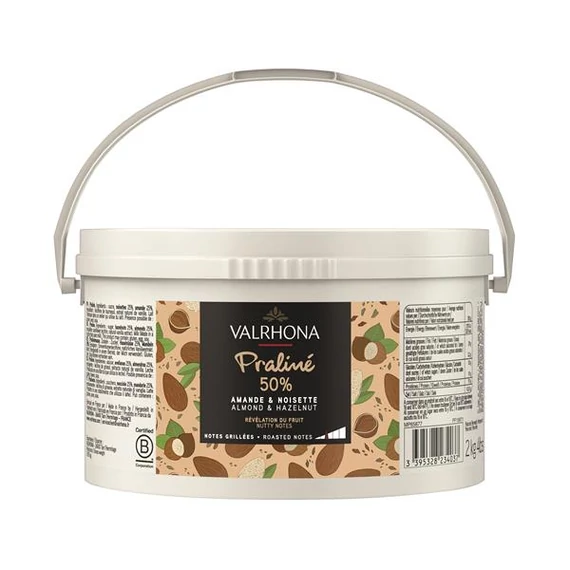Mogyoró-mandula praliné 50% /csonthéjas/ 2kg