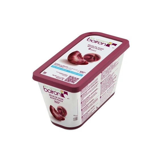 Őszibarack püré /vörös húsú/ 100% 1kg
