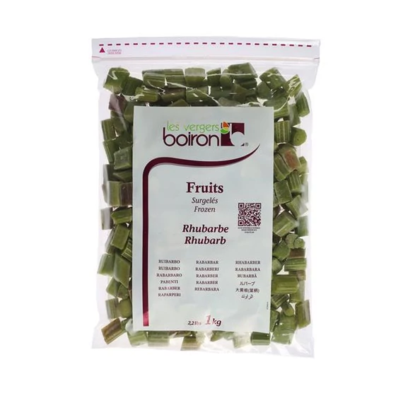 Zöld rebarbara darabolt 1kg