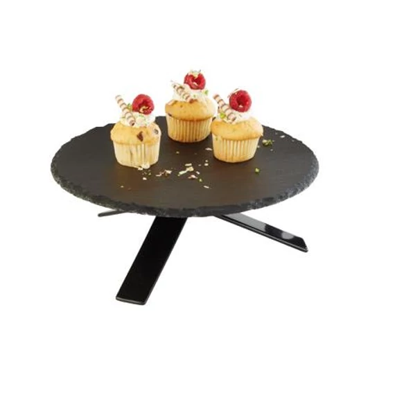 Non-slip, 3-legged plate stand, Ø 16 CM H 12 CM