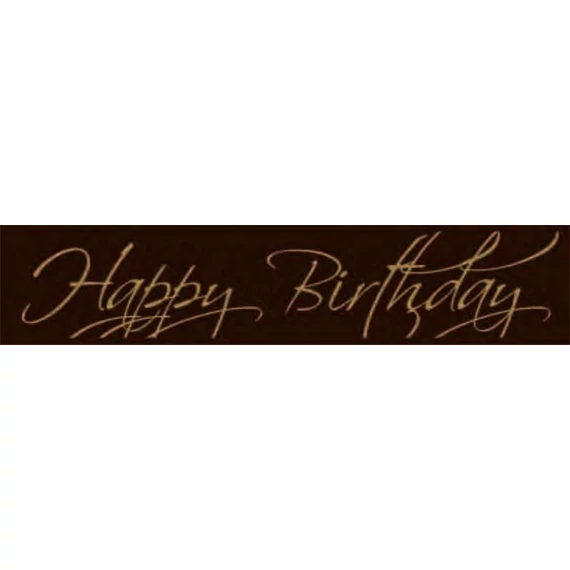 Happy Birthday ét csokoládé dísz 50db