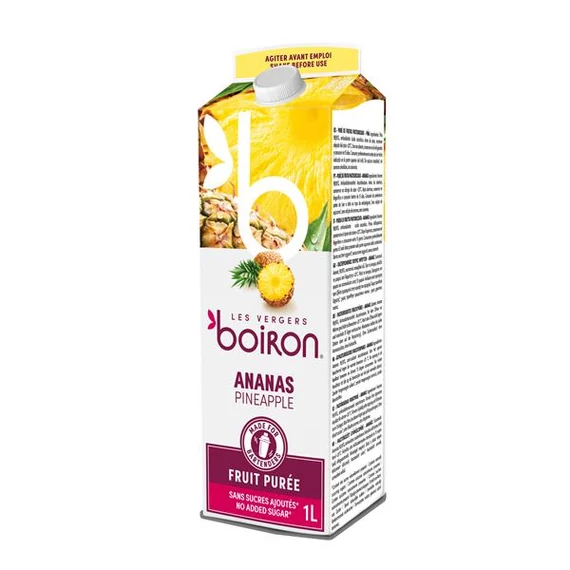 Pineapple 100% puree /no refrigeration required/ 1L