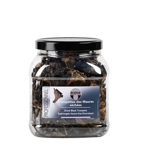 Dark trumpet mushrooms, dried 130g