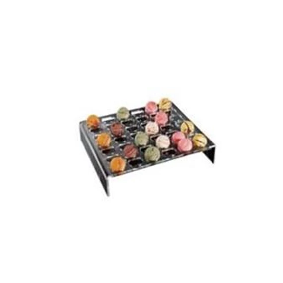 Macaron kihelyező /szögletes, 42db-hoz/