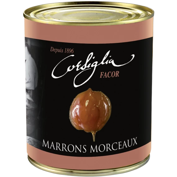 Small candied chestnuts for decoration (8/12g)