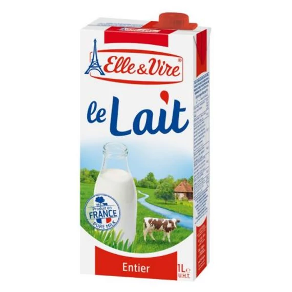 Whole milk 3,6%, UHT in carton
