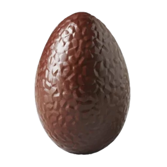 Granite chocolate egg mould, 14 cm, 10 pcs