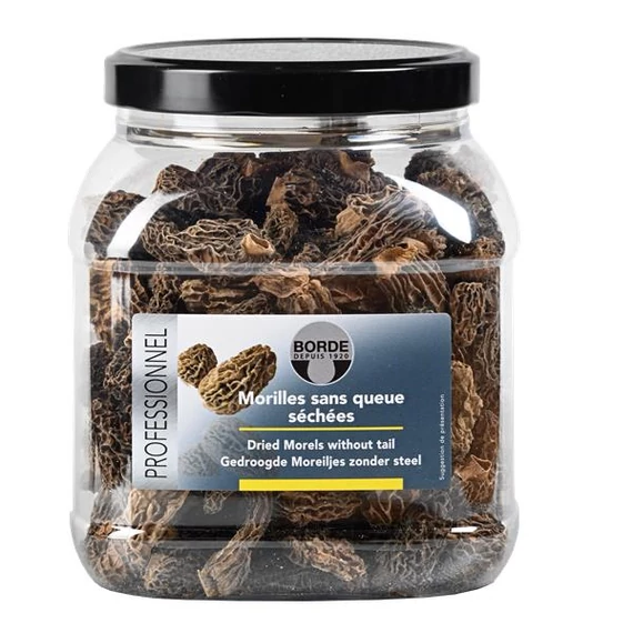 Kucsmagomba, szárított, szár nélküli 2-4 cm, 150g