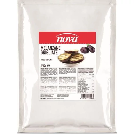 Grillezett szeletelt padlizsán 1,7kg