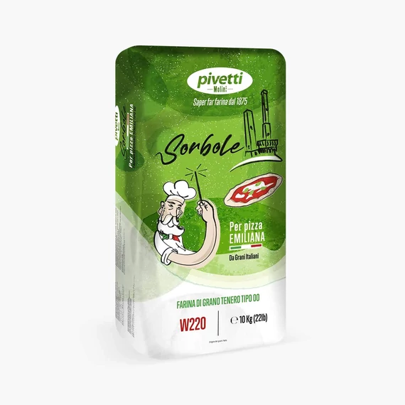 Sorbole "Emiliana Pizza" flour (green bag) 10kg