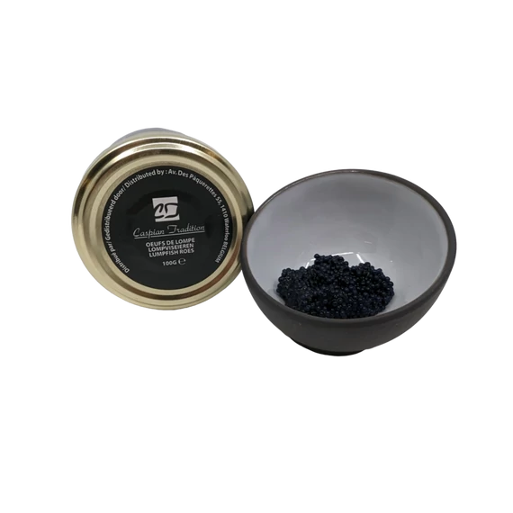 Tengeri nyúlhal /Lumpfish/ ikra, fekete 100g