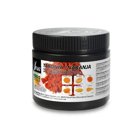 Narancssárga ételszínezék 300g