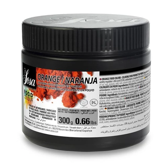 Narancssárga ételszínezék 300g