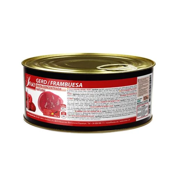 Raspberry paste, 100% natural, 1.5 kg