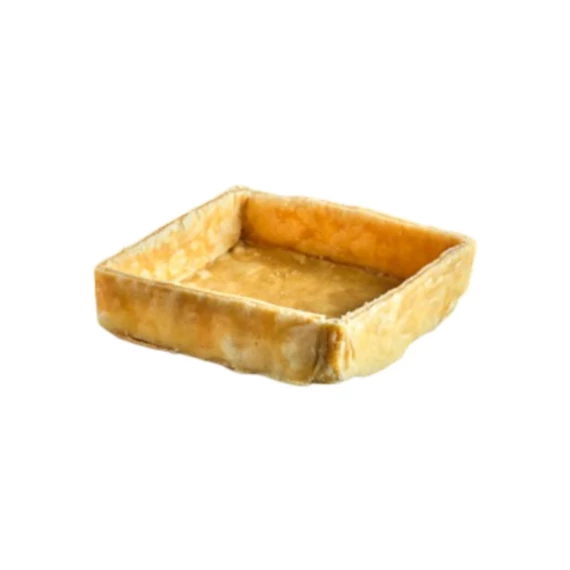 Tarte "Les Milles Feuilles" négyzet alakú, nagy 71x71x19 mm, 45 db/doboz