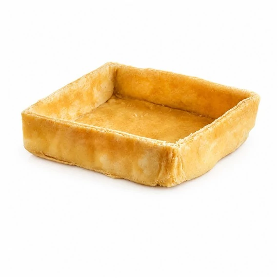 Tarte "Les Milles Feuilles" négyzet alakú, nagy 71x71x19 mm, 45 db/doboz