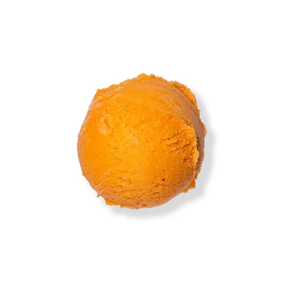 Apricot sorbet, decorated 5L