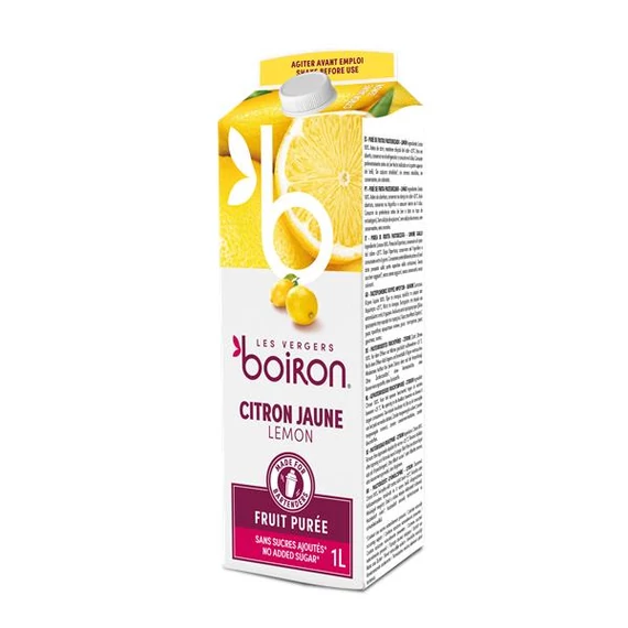 Citrom 100% püré /nem hűtendő/ 1L