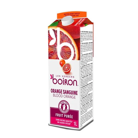 Blood orange 100% puree /no refrigeration required/ 1L