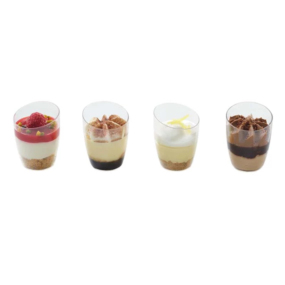 Mini cream cup selection, 36 pieces