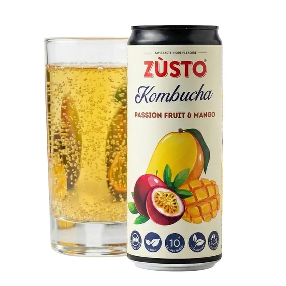 Kombucha Mangó & Passiógyümölcs 330 ml