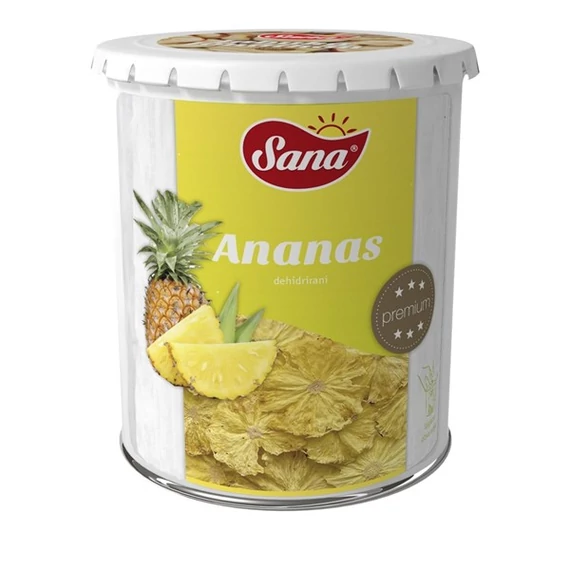 Pineapple, dehidrated 100g