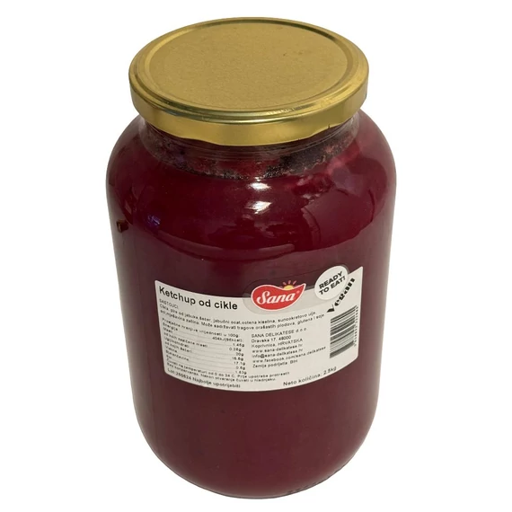 Cékla ketchup 2,5kg