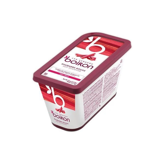 Piros rebarbara püré 100% 1kg